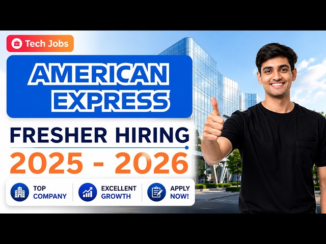 🔥American Express Off-Campus Hiring | Remote SDE Internship + Java Developer Jobs | Freshers Apply