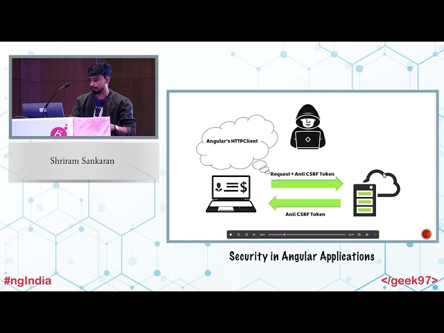 Security in Angular Applications  by Shriram Sankaran | ng-India 2024