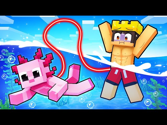 Mongo and Axy Share ONE LIFE in Minecraft!