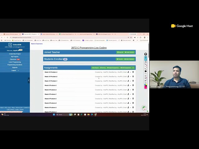 C Programming - Live Sessions Week-6