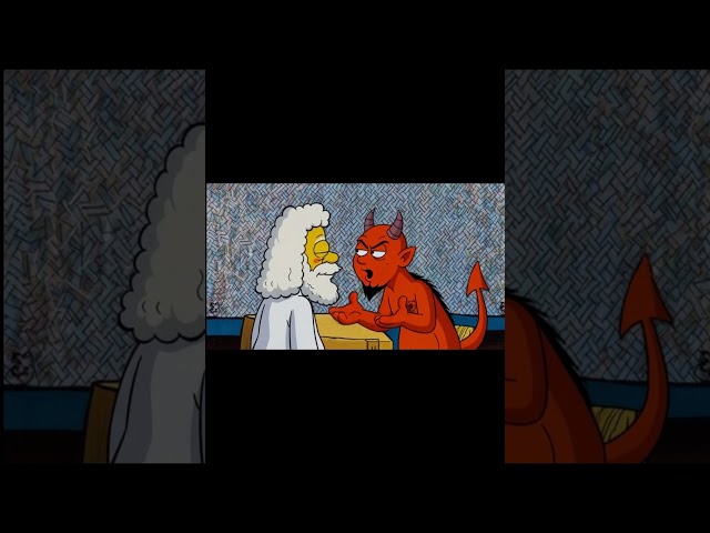 God and the Devil: The devil explains to God that he needs to have savings.