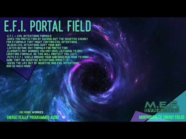 The E.F.I. Portal (R.I.P. = Evil Creators)