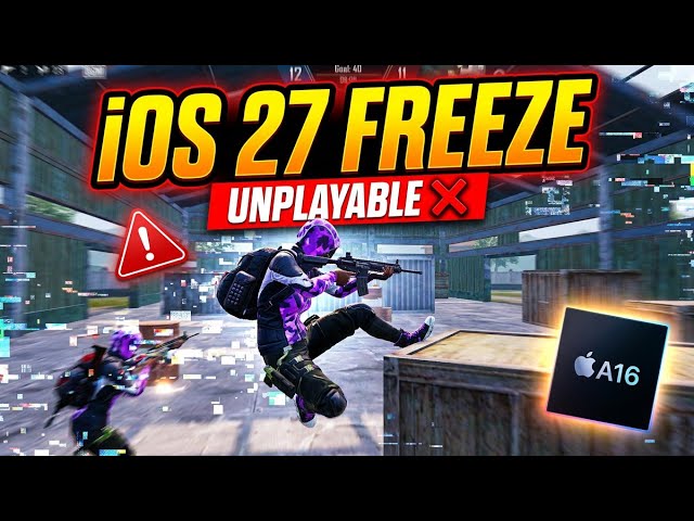 iPad A16 BGMI iOS 27 Lag & Performance Test