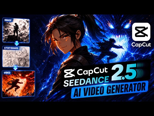 Is This the Best AI Video Generator? | CapCut Seedance 2 5 Full Workflow