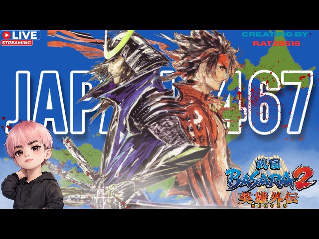[🔴Live] Mari Kita Lanjutkan Progres Kita Di, Sengoku Basara 2 Heroes !!!