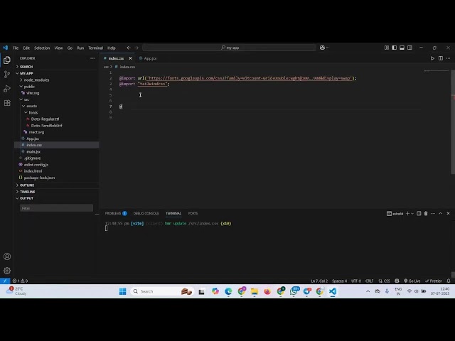 Tailwind CSS v4: Add Custom Fonts & Colors in Vue + Vite