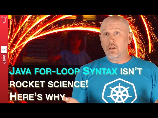 Java For-loop Syntax Is Not Rocket Science! Here's Why! - 020