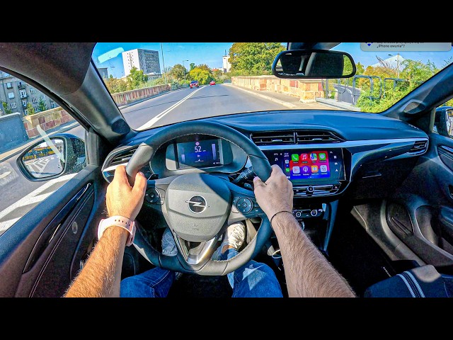 NEW Opel Corsa GS 2025 [1.2 Turbo 100 hp] |0-100| POV Test Drive #2193 Joe Black
