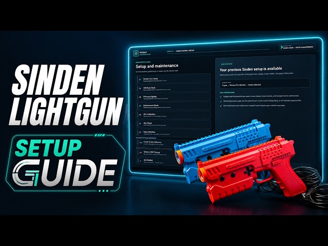 Sinden Lightgun Setup Guide