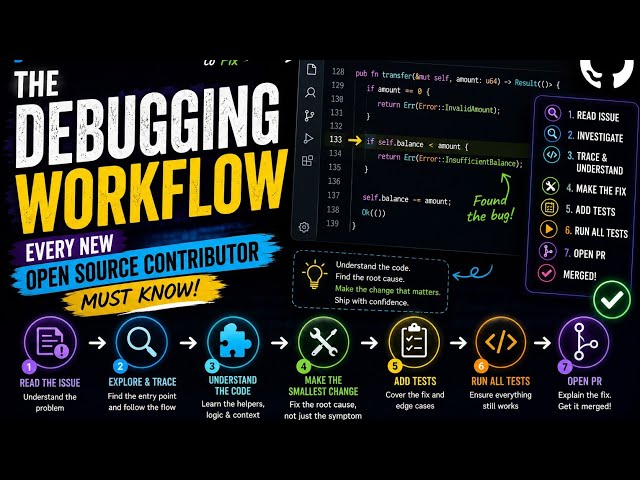 The Debugging Workflow Every Open Source Contributor Needs