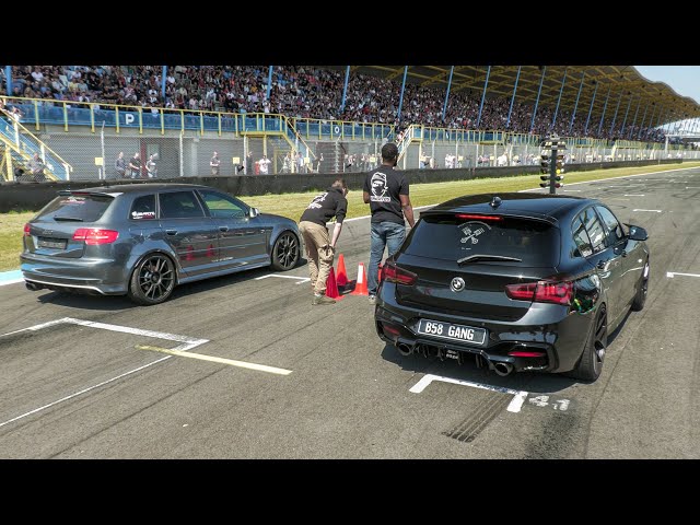 830HP BMW M140i vs. 800HP RS3 8P vs. 750HP M3 G80 vs. 830HP Techart GT Street R