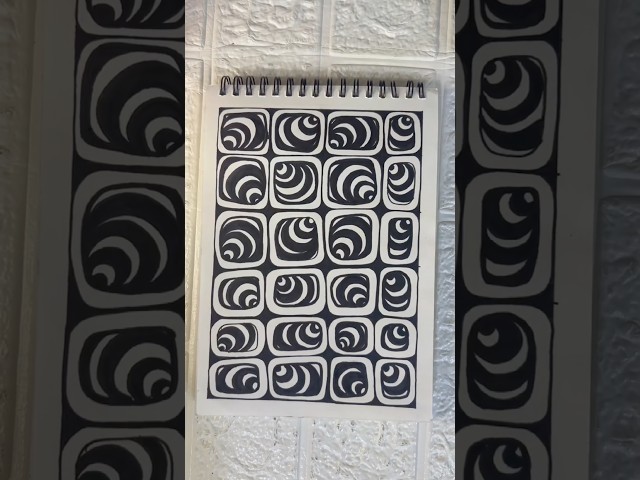 Day 412- Doodle Art Tutorial #doodle #doodleart #drawing #art #zentangle #zen