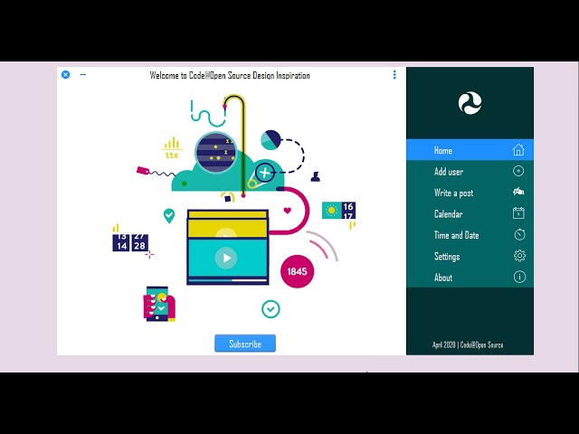Java Swing Netbeans UI inspiration 13 REVIEW & DEMO FINAL Nav Bar