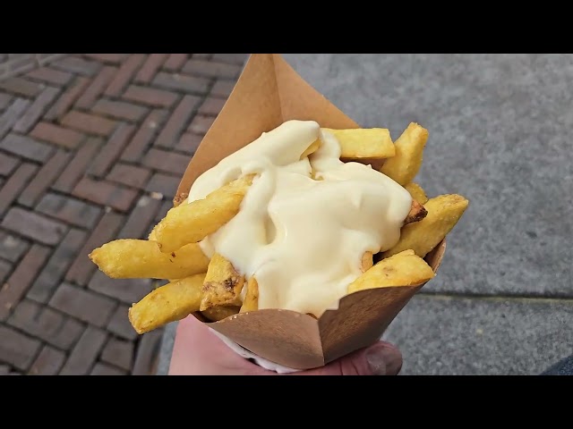 Argent Tries It Flemish Frites (Fries) With Mayo