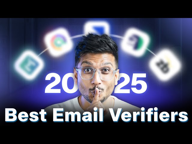 Top 5 Email Verification Tools in 2025 (Tool #1 Provides 98% Accuracy)