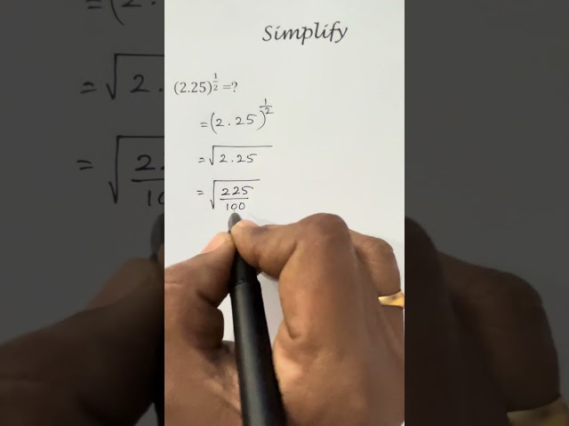 ✨ Easy Simplification | Quick Maths Tricks | Math Mystic | Easy Maths Shorts | Trending Math Hacks ✨