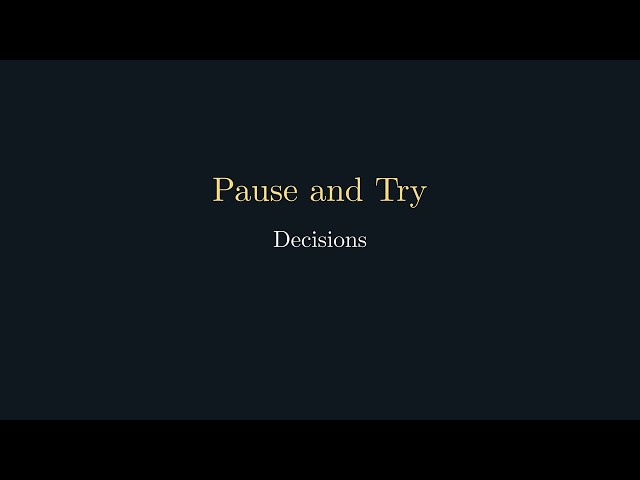Python for Beginners 7: Decisions