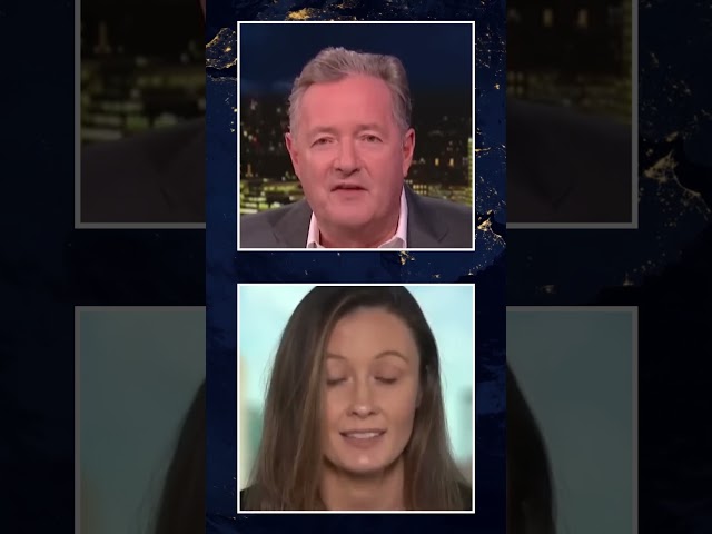 Emma Vigeland COOKS Piers Morgan #piersmorgan #emmavigeland