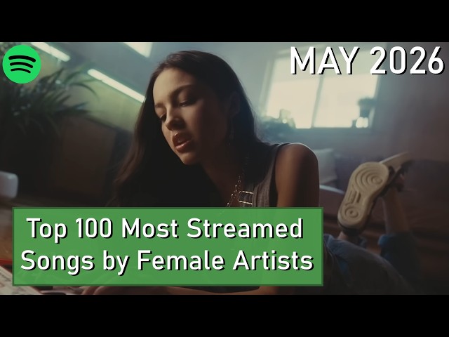 Top 100 Most Streamed Songs by Female Artists