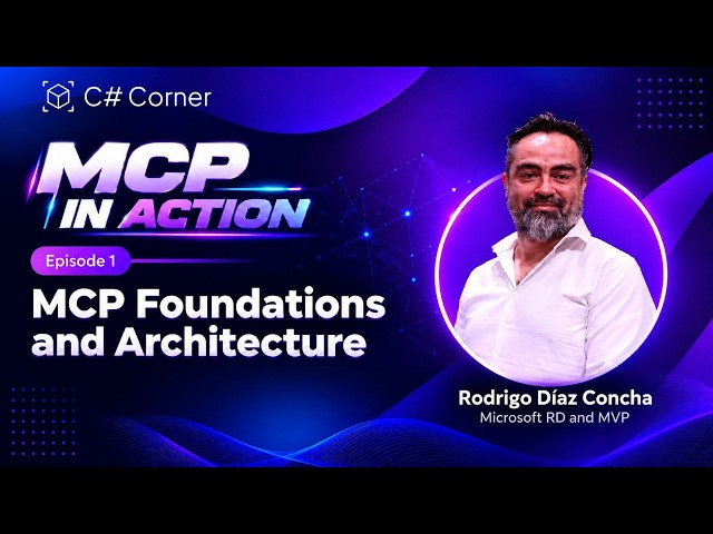 What Is MCP? Model Context Protocol Explained + Architecture | MCP in Action - Ep.1