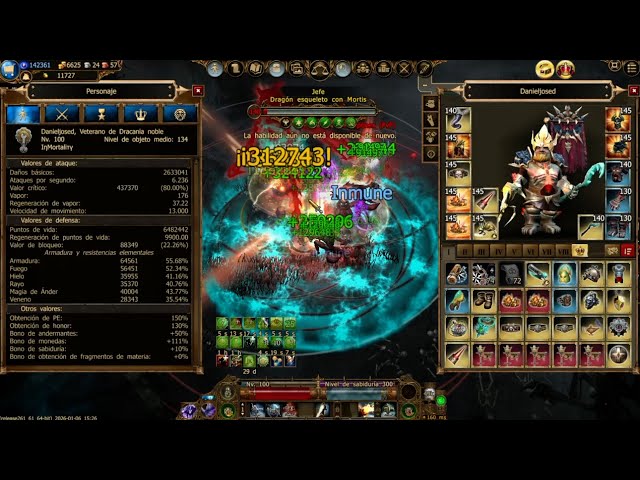 HOZ DE GWENFARA: ¡+65% DE DAÑO! 💀 Configuración Extrema y Test en Mortis | DSO | DRAGAN & FLAMES SET