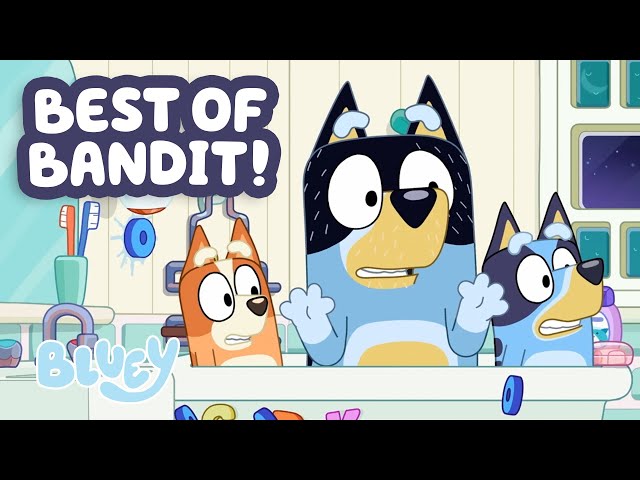 Best of Bandit! 🤩 | 30 MINUTES Bluey Compilation with Dad 💙 | Bluey
