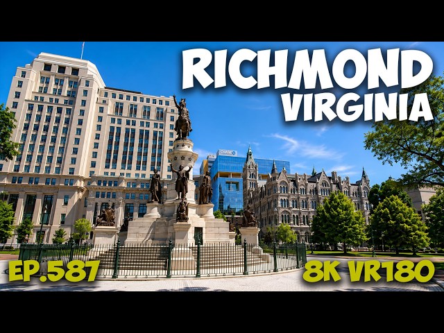 Thomas Jefferson’s Secret Vision: Virginia State Capitol ep.587 #8k #vr180 #3d