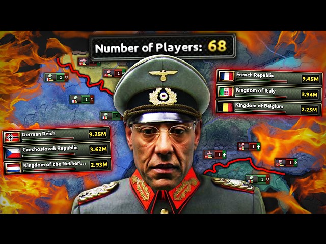 The War That Broke Europe in HOI4 Multiplayer