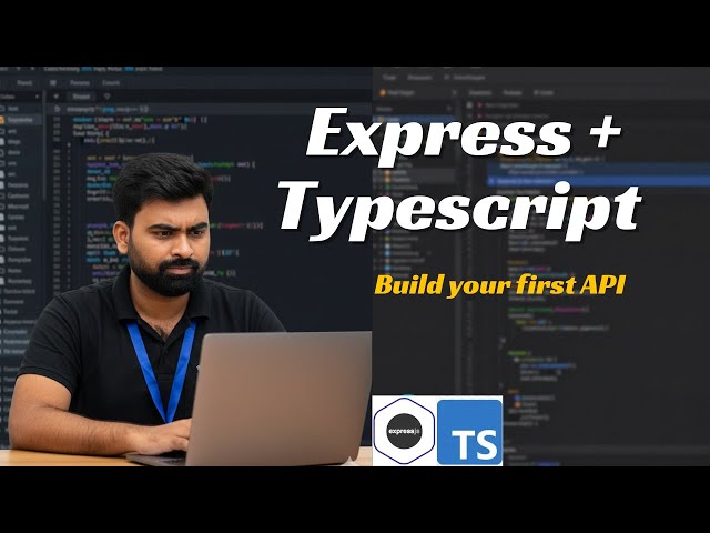 Express.js with TypeScript | Build Your First API Step-by-Step | ep 11 @techlearningwithRajat