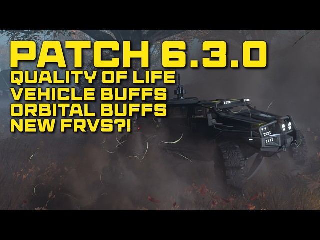 A QUALITY Update FINALLY | Helldivers 2