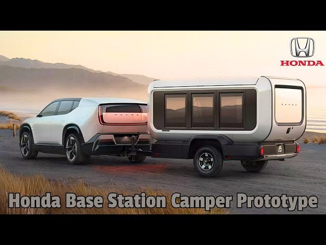 Honda Unveiled Its Base Station Camper Prototype for the US. Is a Travel Trailer That’s Very Honda
