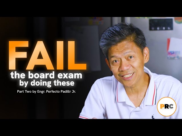 Practical Advice on How To Not Pass Your Civil Engineering Board Exam