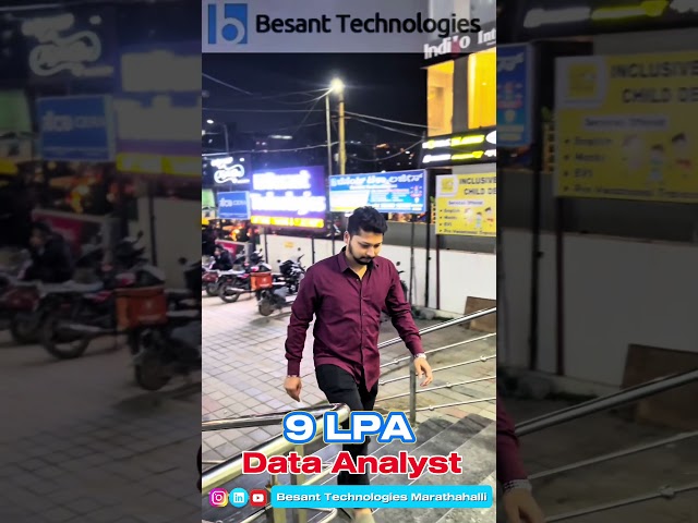 Data Analyst Course with IIT & NASSCOM Certification 2025 | Besant Technologies Marathahalli