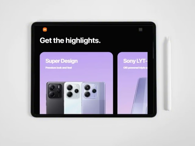 Apple-Style Smartphone Website Using HTML, CSS & JavaScript