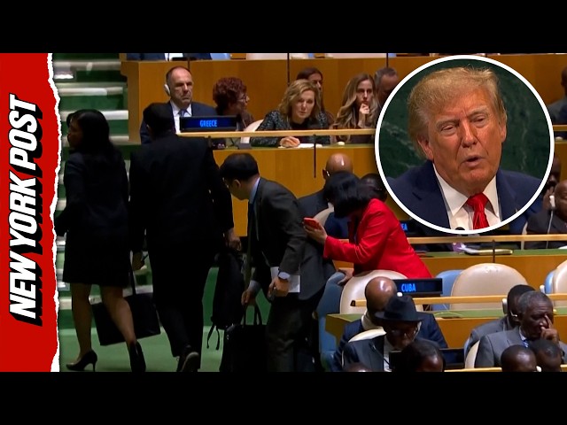 Cuban Delegation Walks Out of UN Assembly as Trump Brands Nation a 'Failed State'