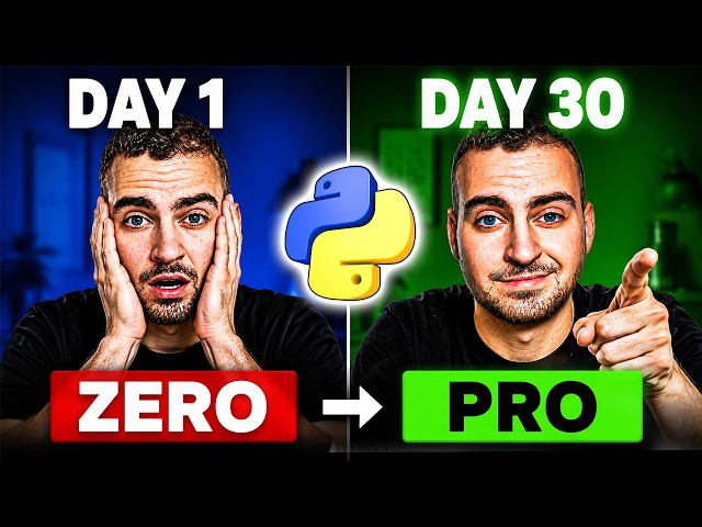 How I would learn Python programming FAST (If I could start over)