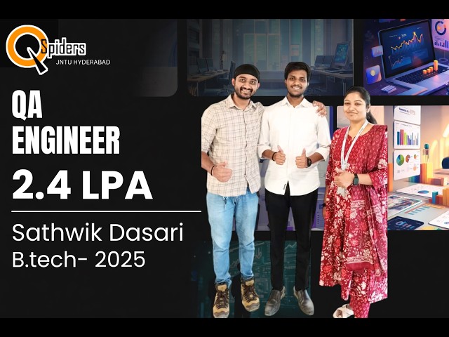 My Placement Journey at Qspiders | Hyderabad JNTU