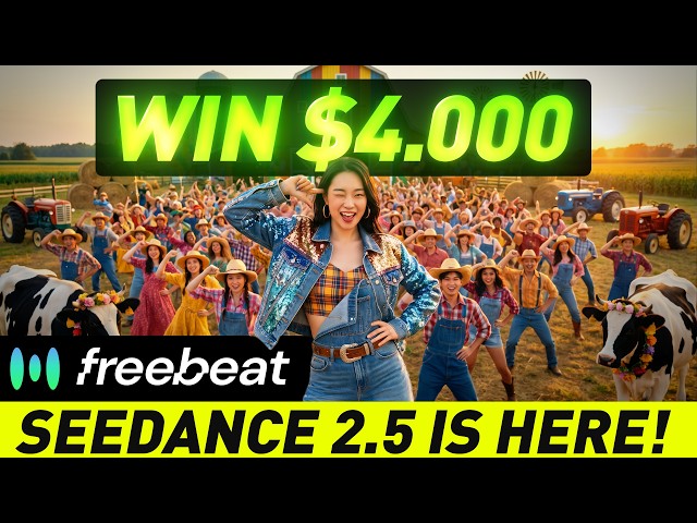 How To Make A Music Video Using AI on Freebeat.AI | Win $4,000 with Your AI Dance Video!