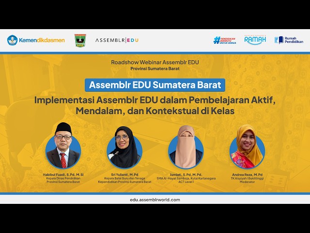 Implementasi Assemblr EDU dalam Pembelajaran Aktif, Mendalam, dan Kontekstual di Kelas