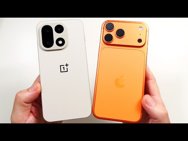 OnePlus 15 vs iPhone 17 Pro Max Long Term Honest Review