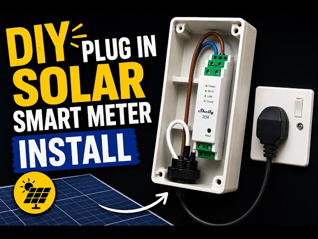 How to DIY Install a Smart Meter for Plug-In Solar and Battery Storage – Step by Step Guide