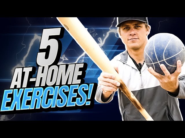 INCREASE BAT SPEED AT HOME TODAY (5 Exercises!)