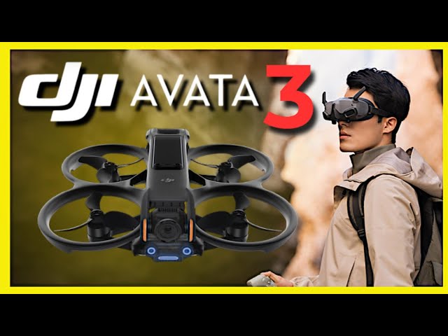 DJI Avata 3 leaked! The FPV drone of the future is here.