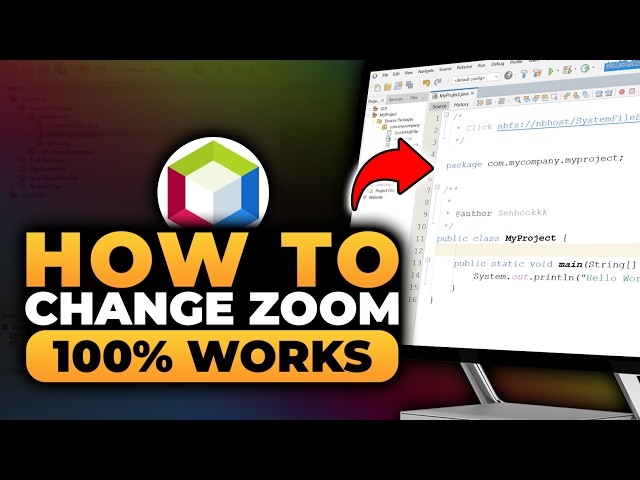 How To Change NetBeans Zoom (𝟮𝟬𝟮𝟲) | 100% WORKS | NO Yapping, To The Point! | FAST & EASY