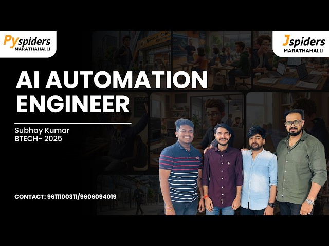 From Classroom to Corporate: Jspiders Marathahalli Success Story!