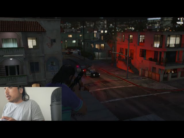 ASMR EATING Fried Egg Sandwich + GRAND THEFT AUTO 5 GAMEPLAY · RANDOM FIGHTS 🎮