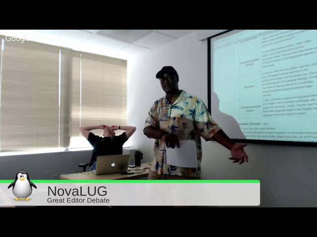 NovaLug: The Great Editor Debate