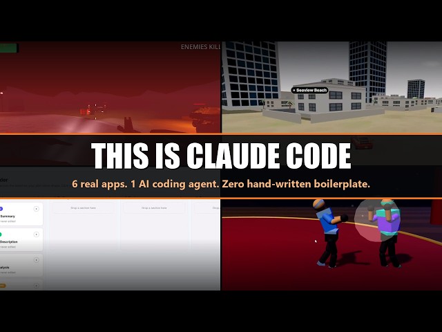 I Built 6 Real Apps With Claude Code — Watch The Trailer