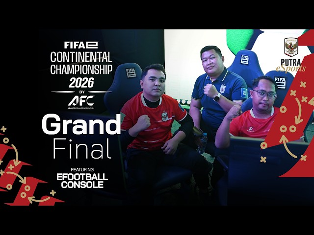 LIVE! INDONESIA vs JEPANG | Grand Final FIFAe Continental Championship - Console Team