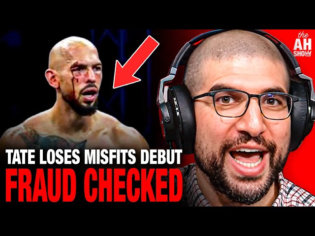 Andrew Tate "FRAUD CHECKED" by Chase Demoor in Misfits Debut, Ariel Helwani Reacts